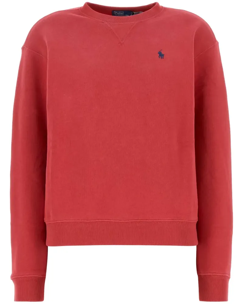 Ralph Lauren Pullover mit Logo-Stickerei - Rot Rot
