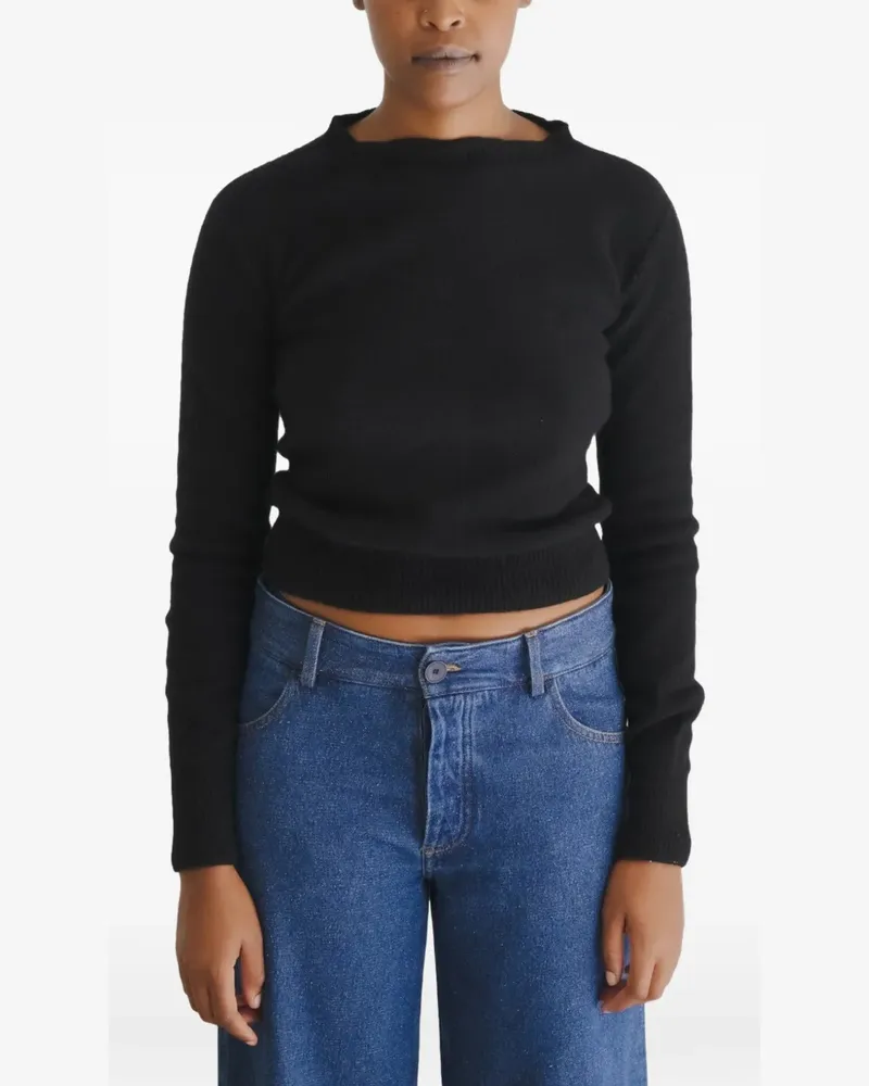 Baserange Tier cashmere sweater - Schwarz Schwarz