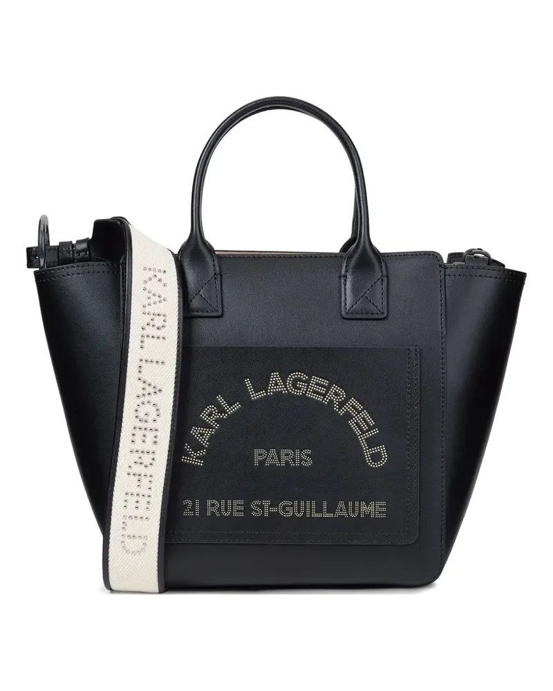 Karl Lagerfeld K/Daily studded tote bag - Schwarz Schwarz