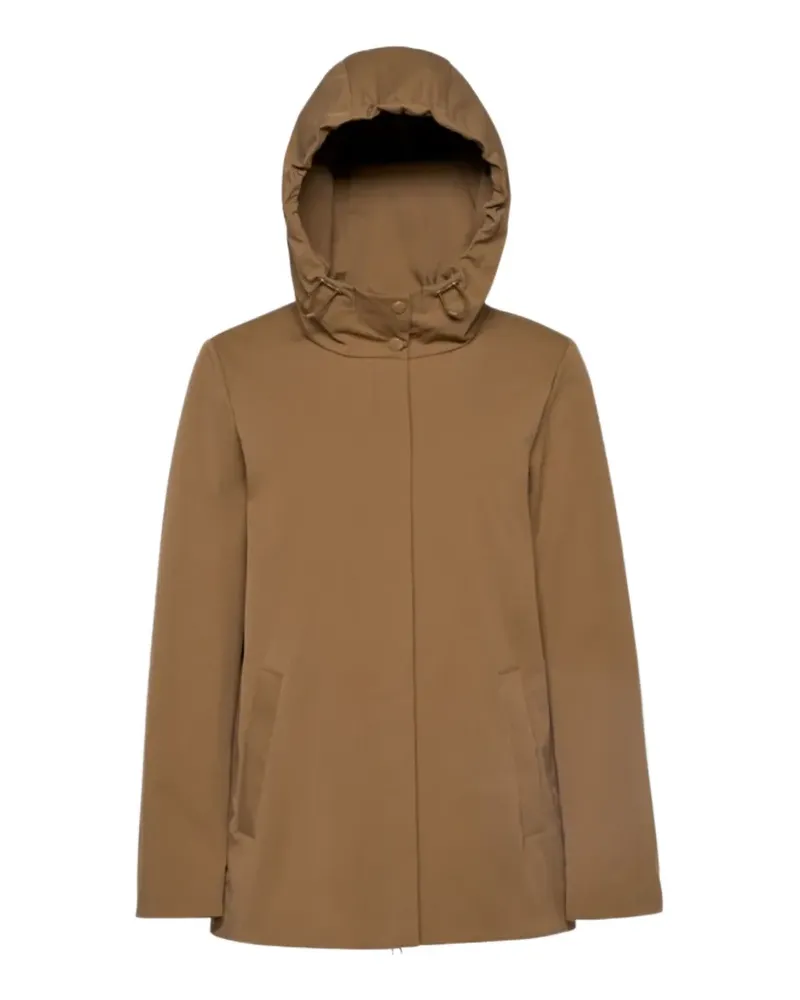 Geox Spherica hooded coat - Braun Braun