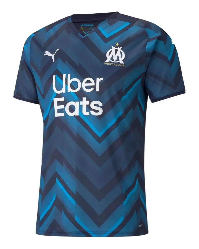 Puma x Olympique de Marseille T-Shirt - Blau Blau