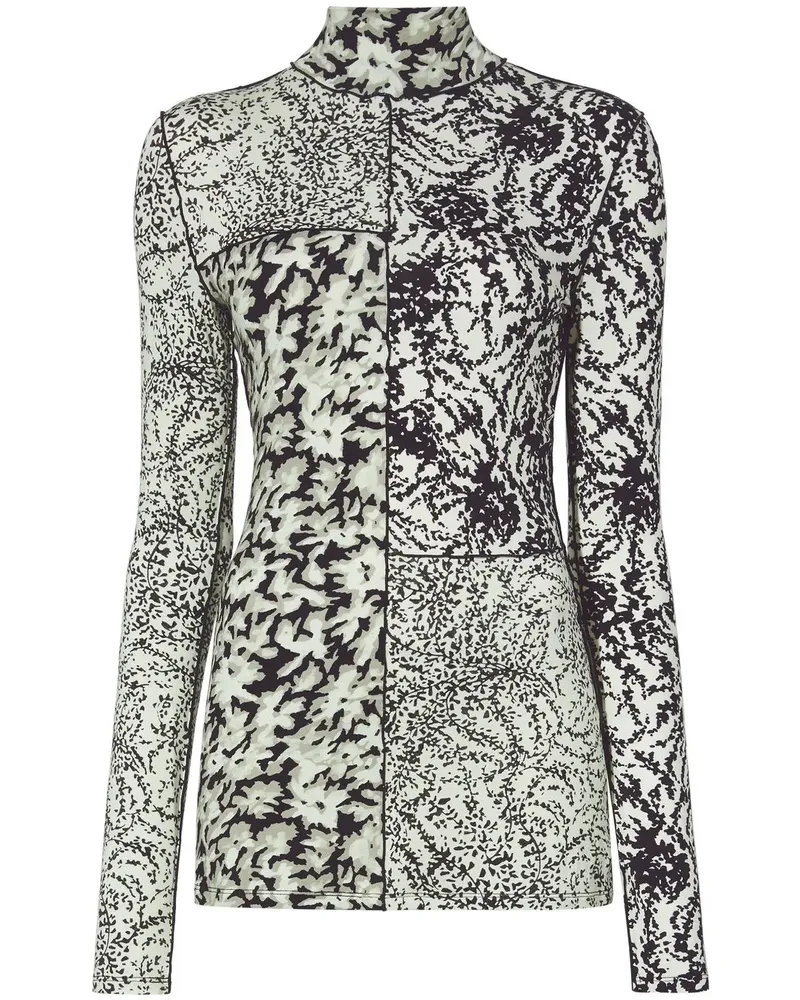 Proenza Schouler Oberteil mit Blumen-Print - Nude Nude