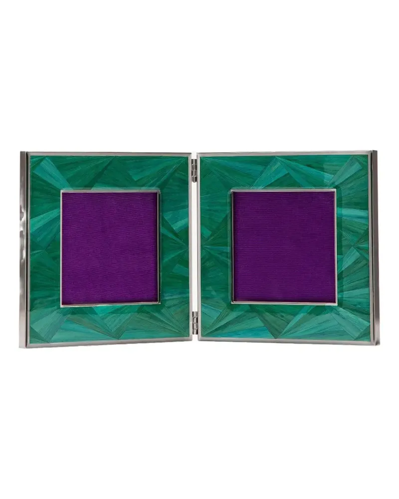 Shanghai Tang Tang Double photo Frame - Grün Grün