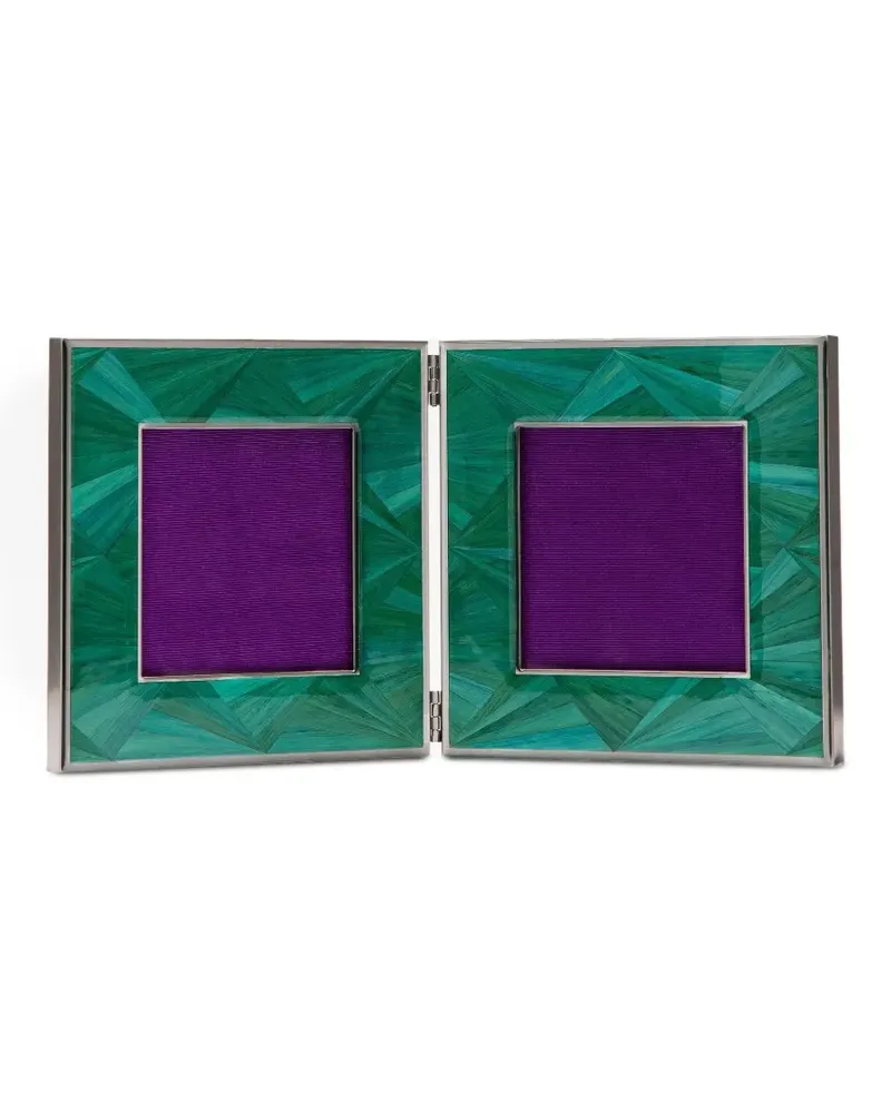 Shanghai Tang Tang Double Fotorahmen - Grün Grün