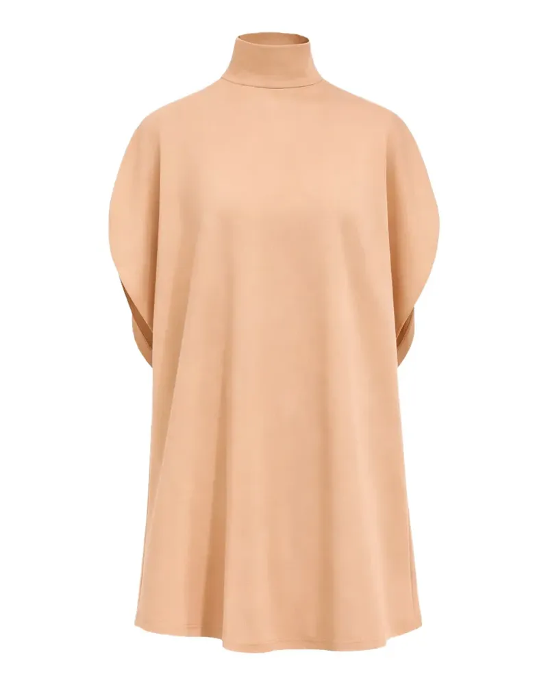 Gloria Coelho funnel-neck top - Nude Nude