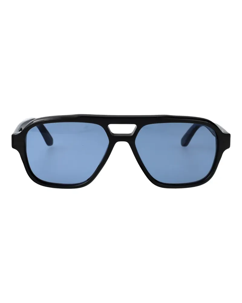 RETROSUPERFUTURE Maneval pilot-frame sunglasses - Schwarz Schwarz