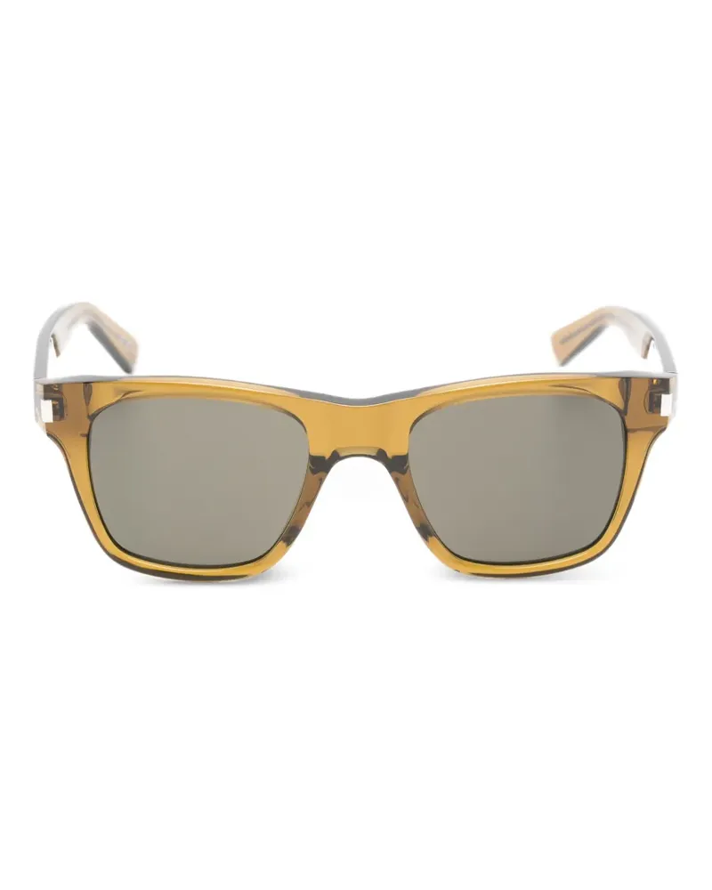Saint Laurent square-frame sunglasses - Nude Nude
