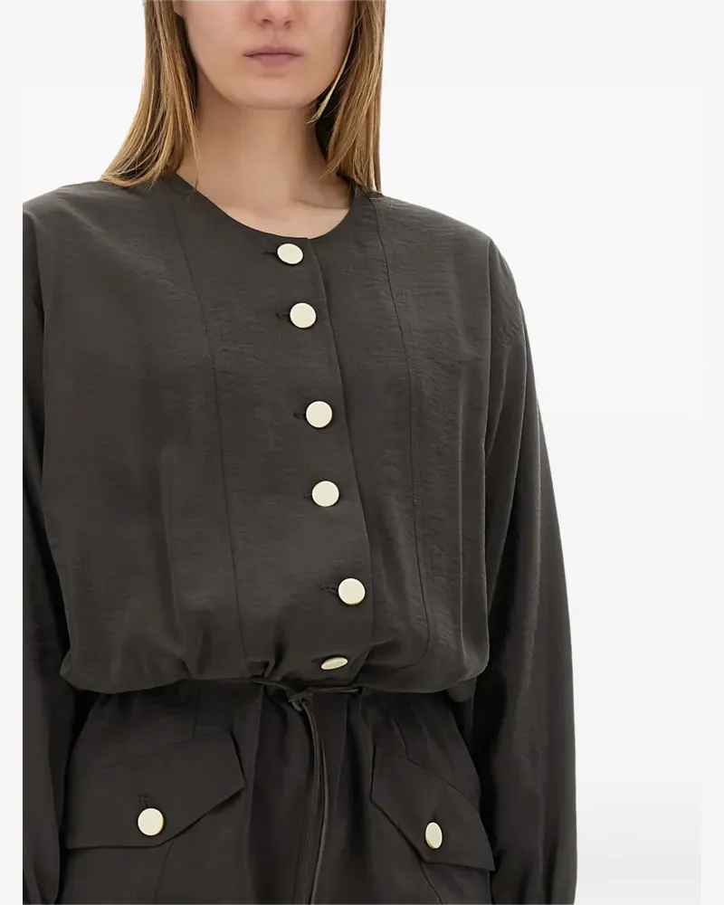 ALYSI Playsuit mit Kordelzug - Grau Grau