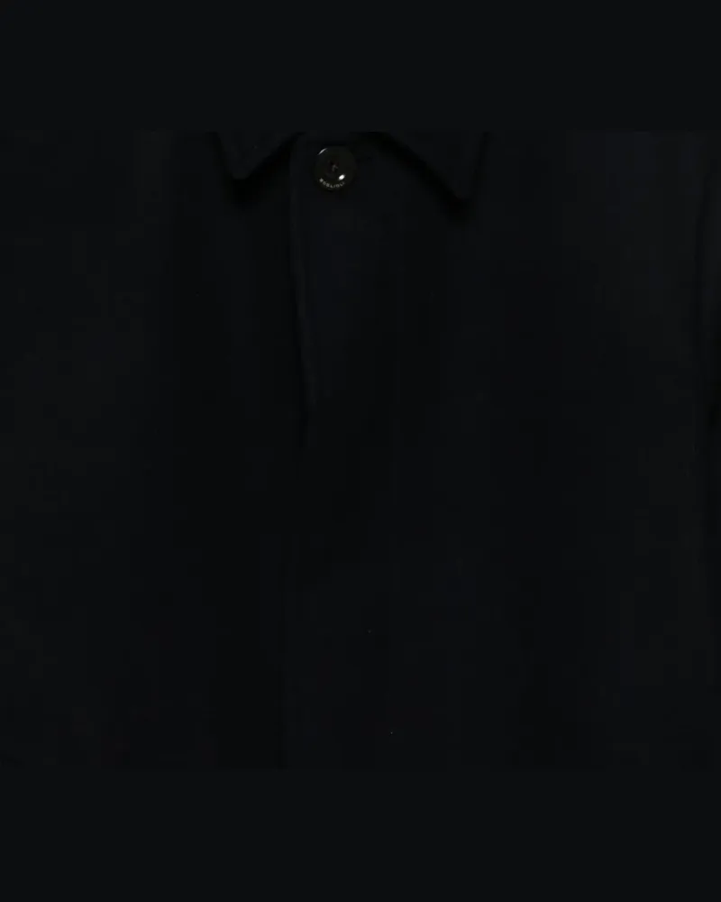 Boglioli Mantel mit verdecktem Verschluss - Blau Blau