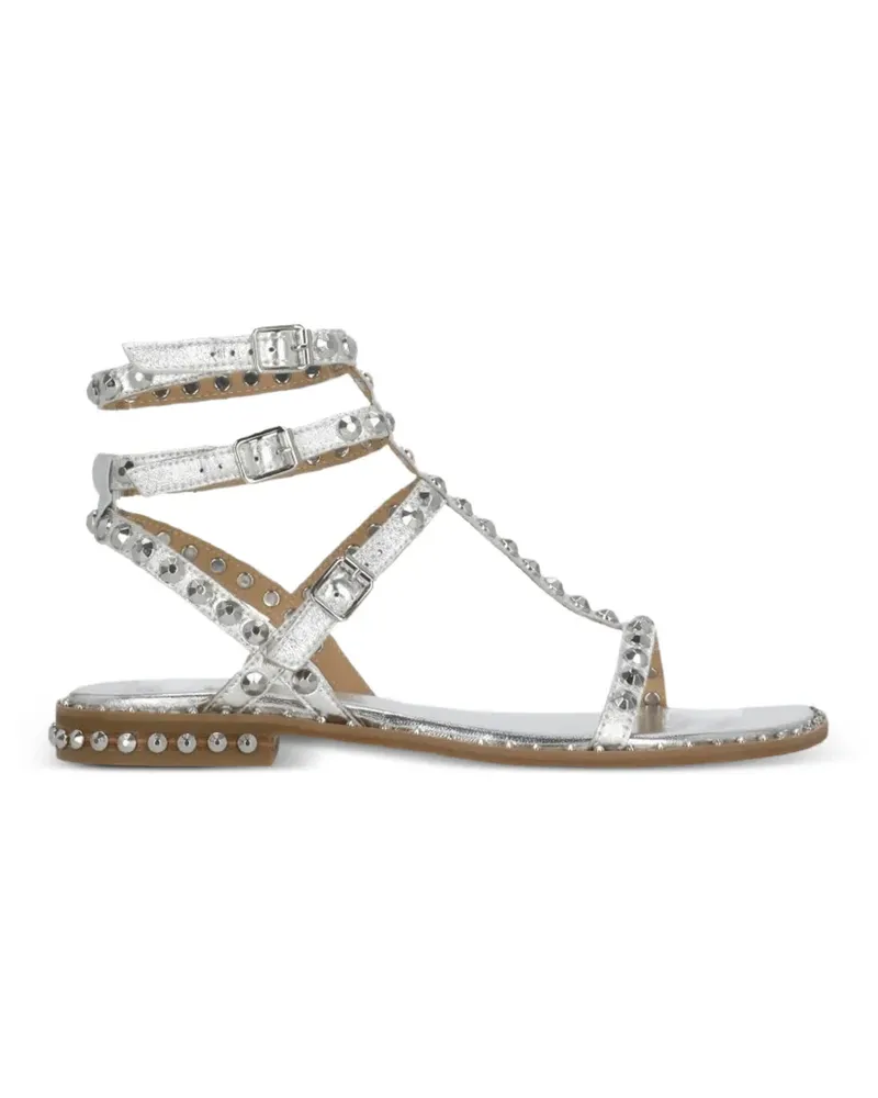ash Play Sandalen mit Nieten - Silber Silber