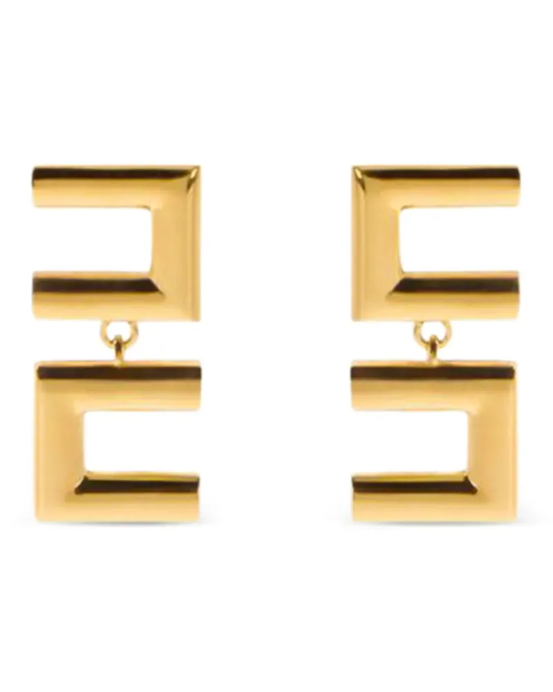 Elisabetta Franchi Ohrringe im Deconstructed-Look - Gold Gold