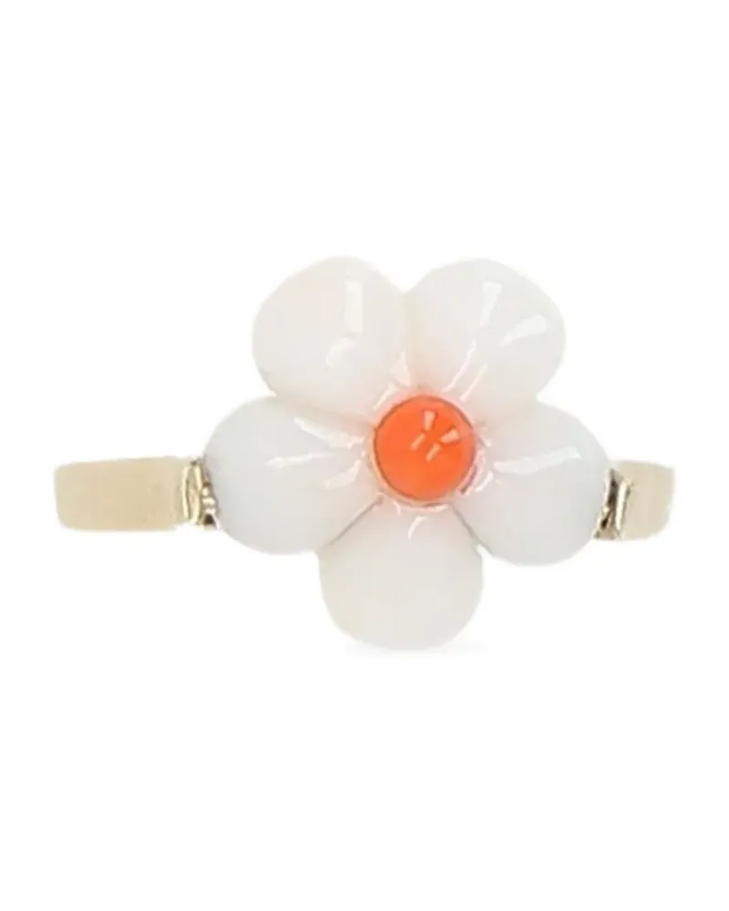 Aliita 9kt Daisy Gelbgoldring Gold