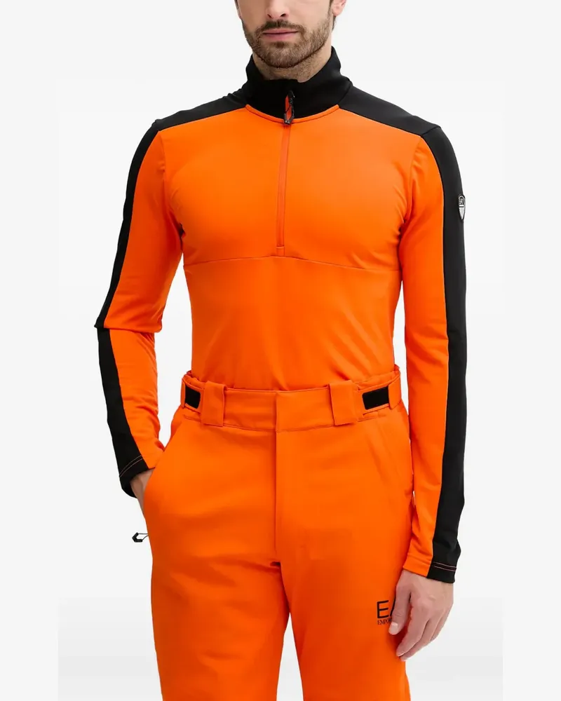 EA7 zip-fastening top - Orange Orange