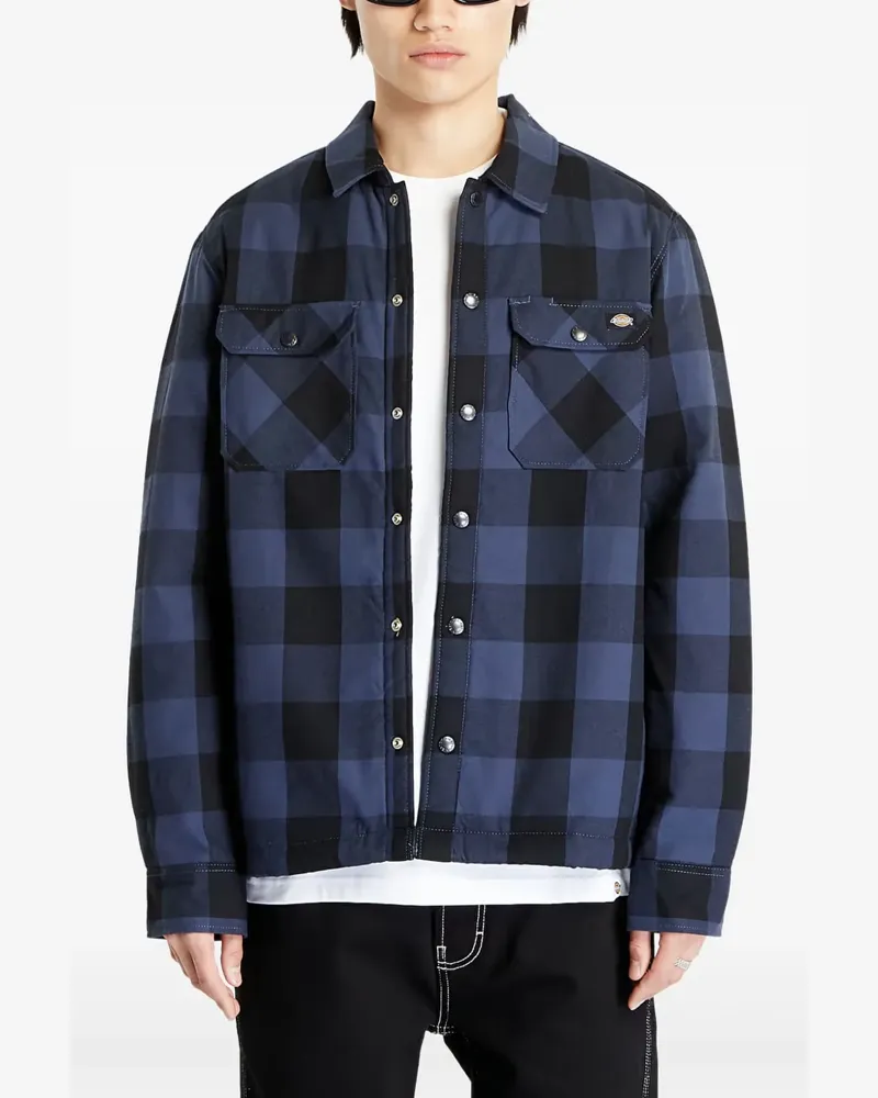 Dickies Hemd mit Karomuster - Blau Blau