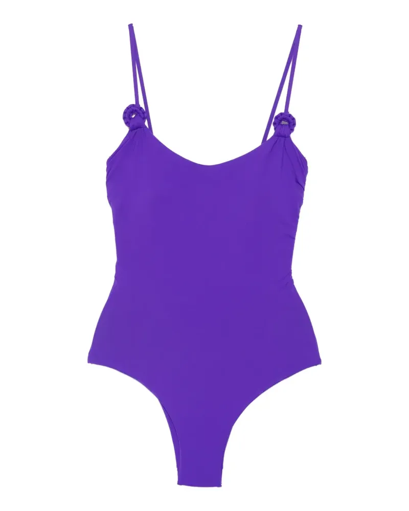 FISICO-Cristina Ferrari ring-detail swimsuit - Violett Violett