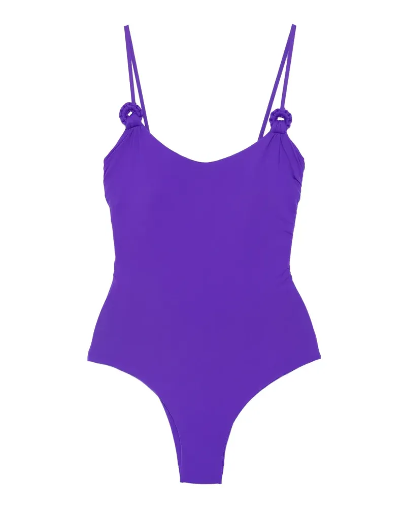 FISICO-Cristina Ferrari ring-detail swimsuit - Violett Violett