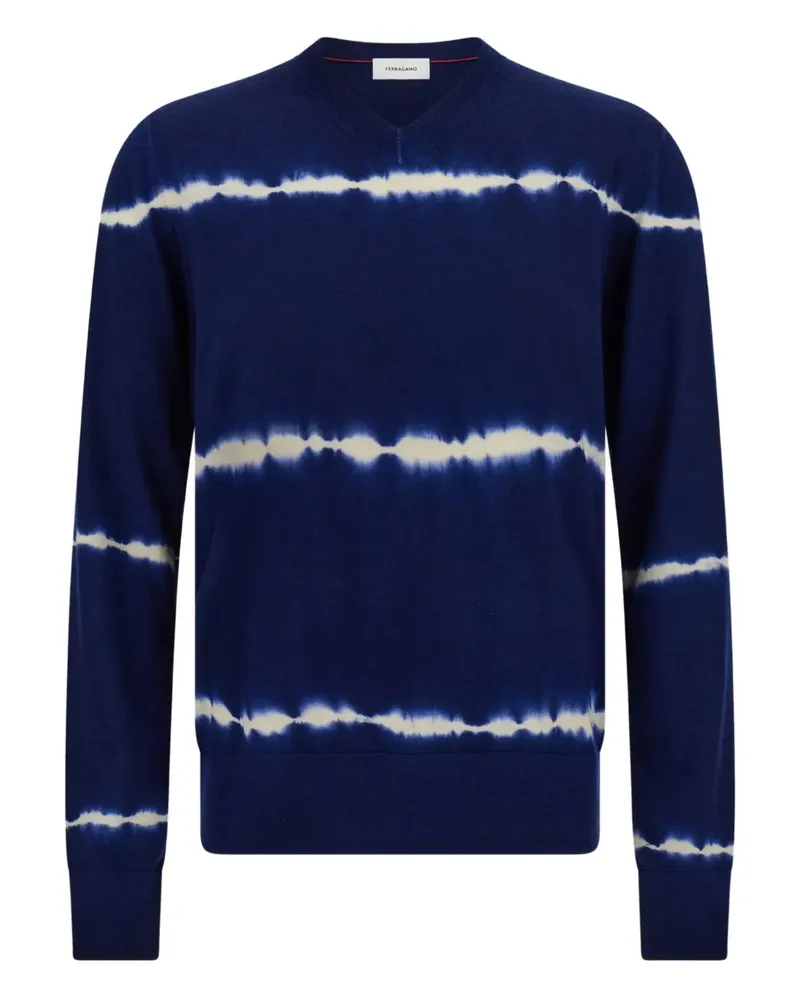 Ferragamo Pullover aus Schurwolle - Blau Blau