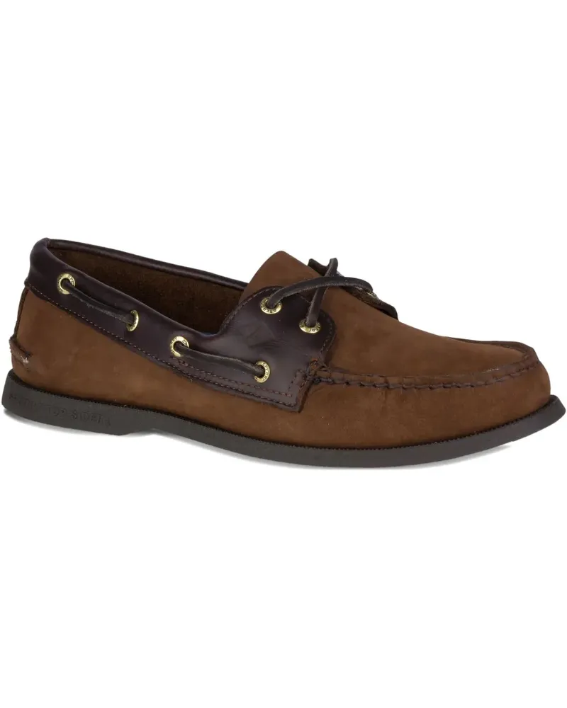 Sperry Top Sider Authentic Original Segelschuhe - Braun Braun