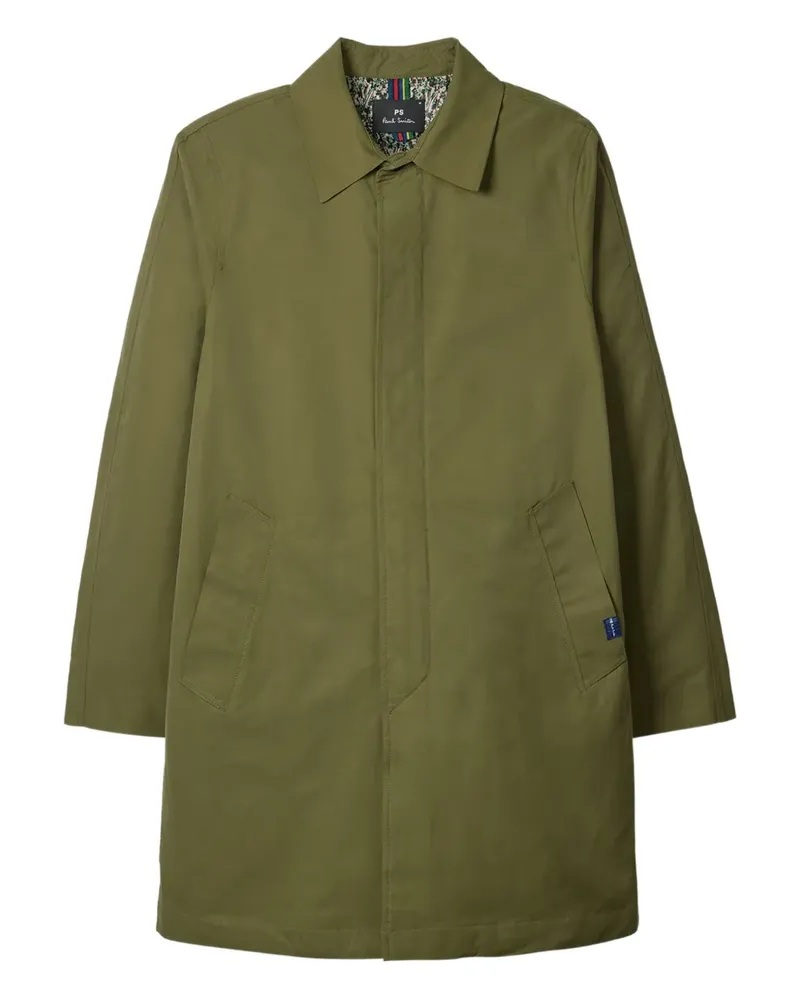 Paul Smith Mantel mit klassischem Kragen - Grün Grün