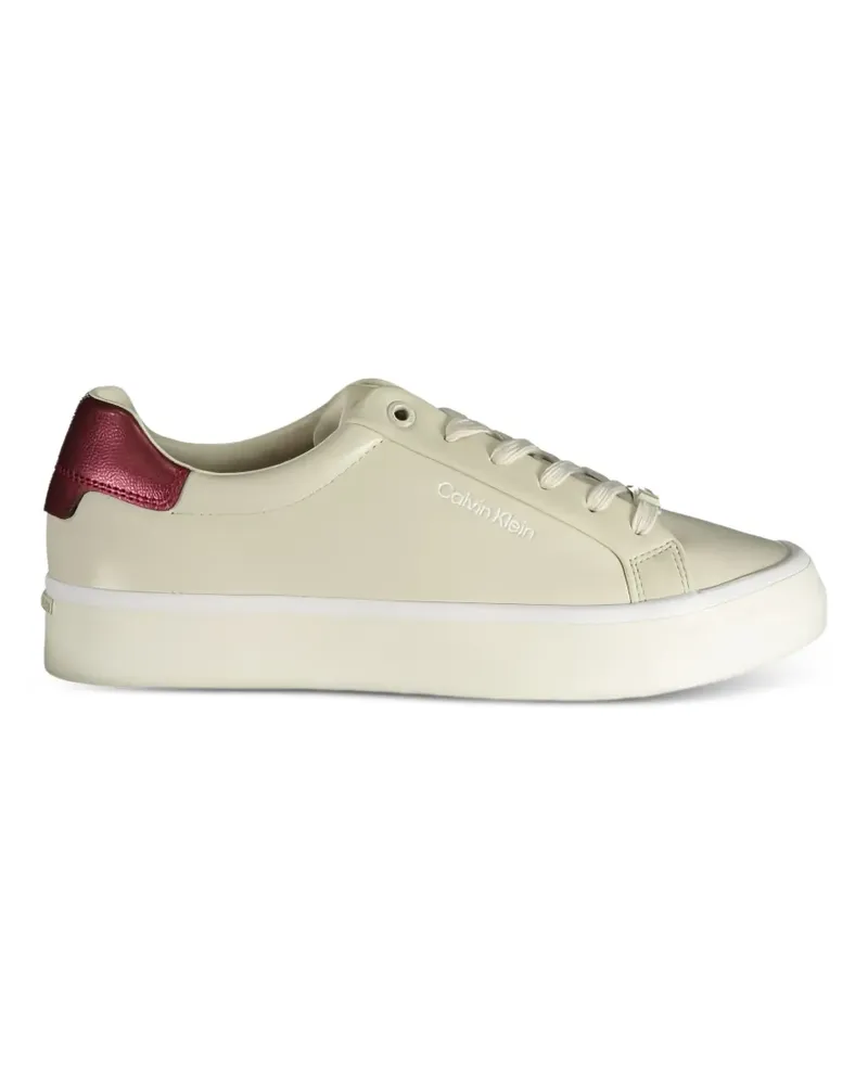 Calvin Klein logo-detail sneakers - Nude Nude