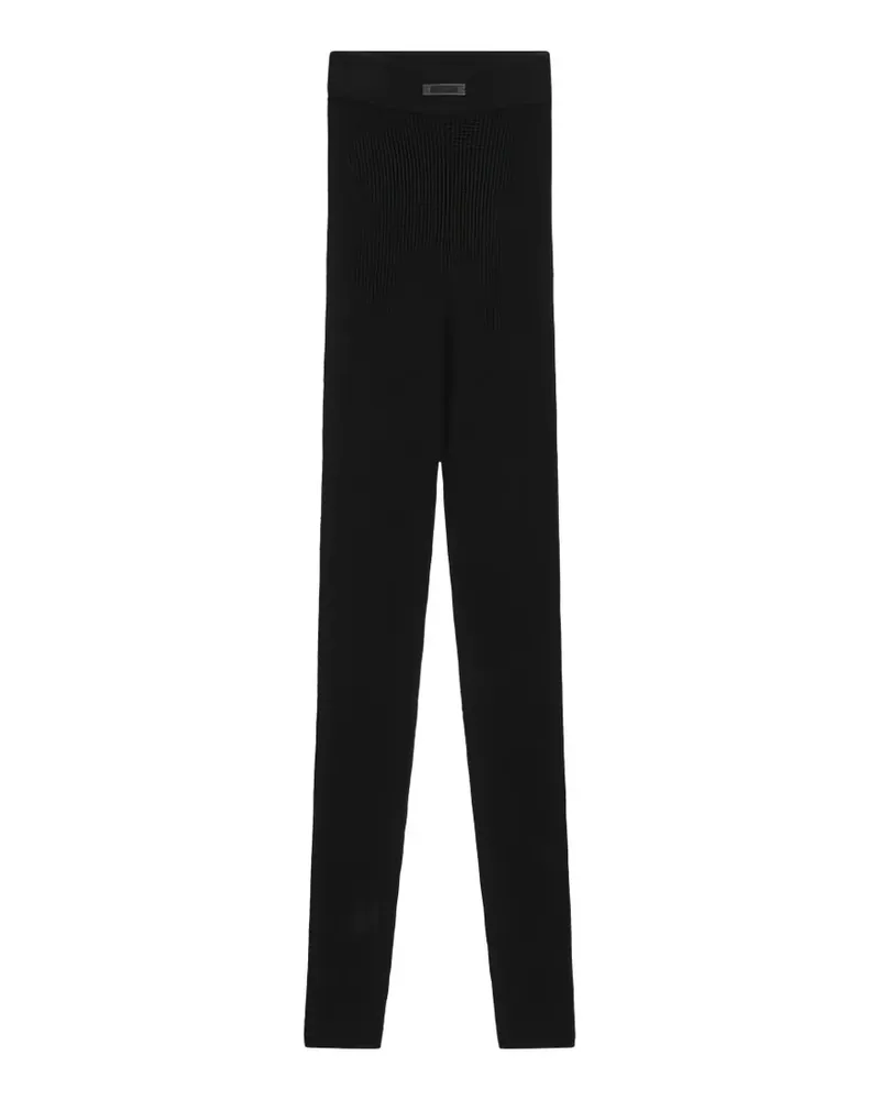 Fear of God logo-plaque leggings - Schwarz Schwarz