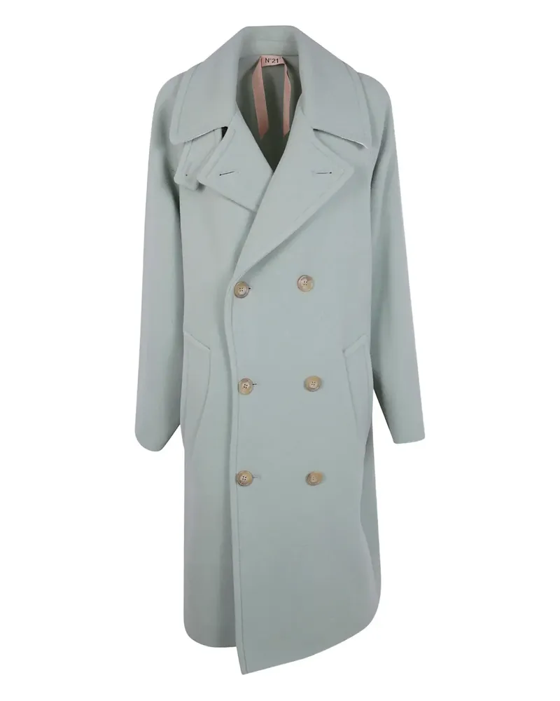 N° 21 double-breasted wool coat - Grau Grau