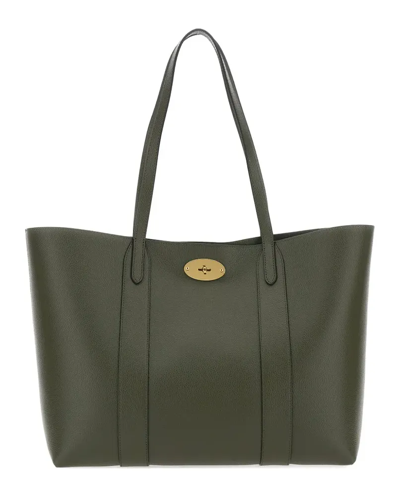 Mulberry Bayswater turnlock-fastening leather tote bag - Grün Grün