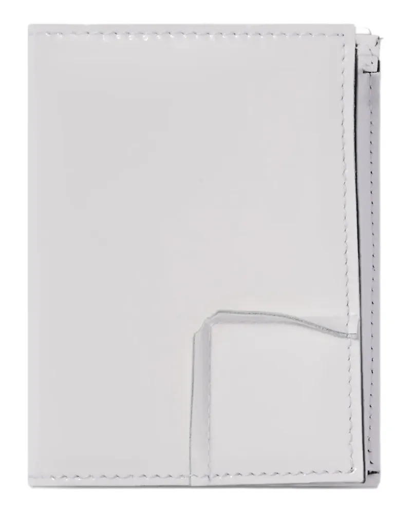 Comme des Garçons leather wallet - Weiß Weiß