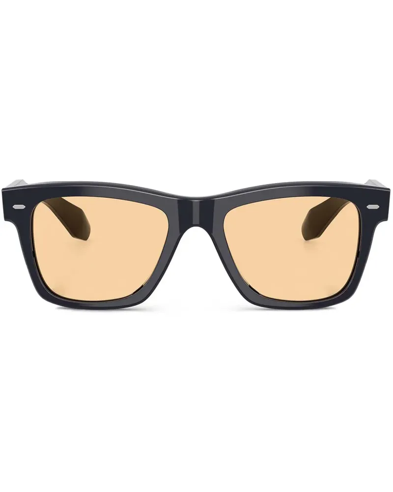 Oliver Peoples Brille mit eckigem Gestell - Schwarz Schwarz