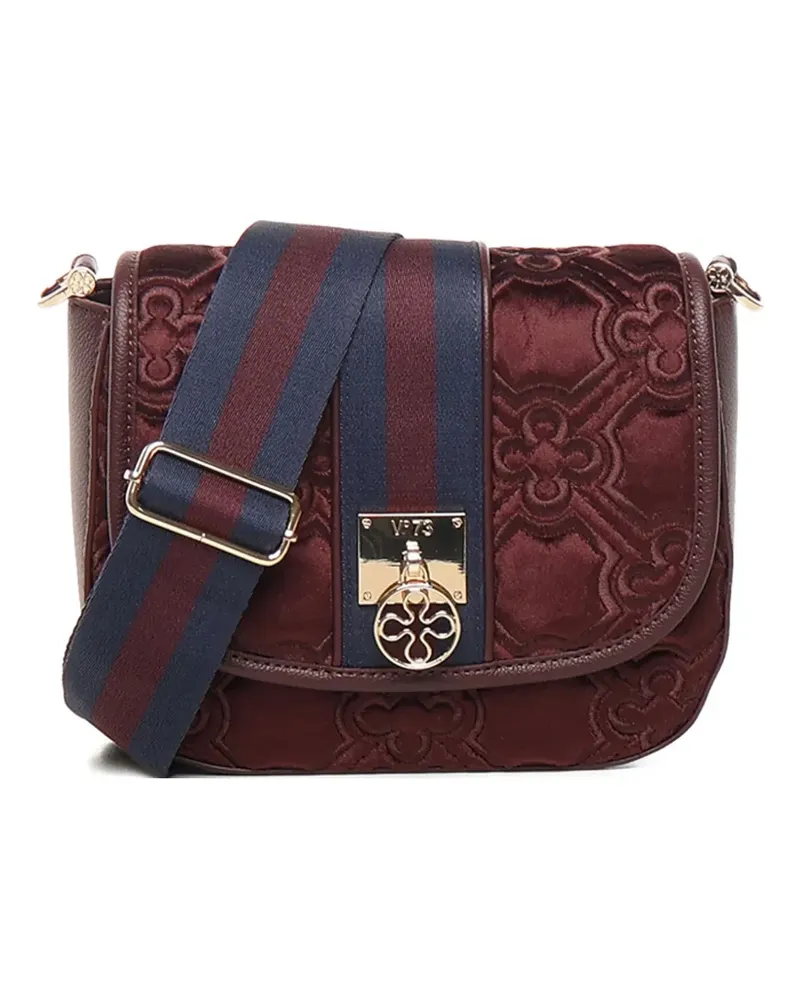 V°73 Gesteppte Schultertasche - Rot Rot