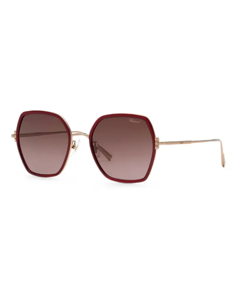 Chopard square-frame sunglasses - Rot Rot