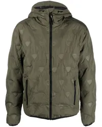 Rossignol Gefütterte Jacke mit Logo-Print Grün