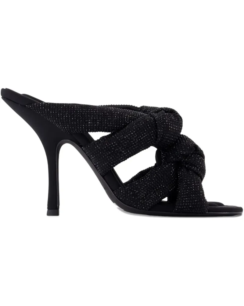 Alexander Wang Sandalen mit Knoten - Schwarz Schwarz