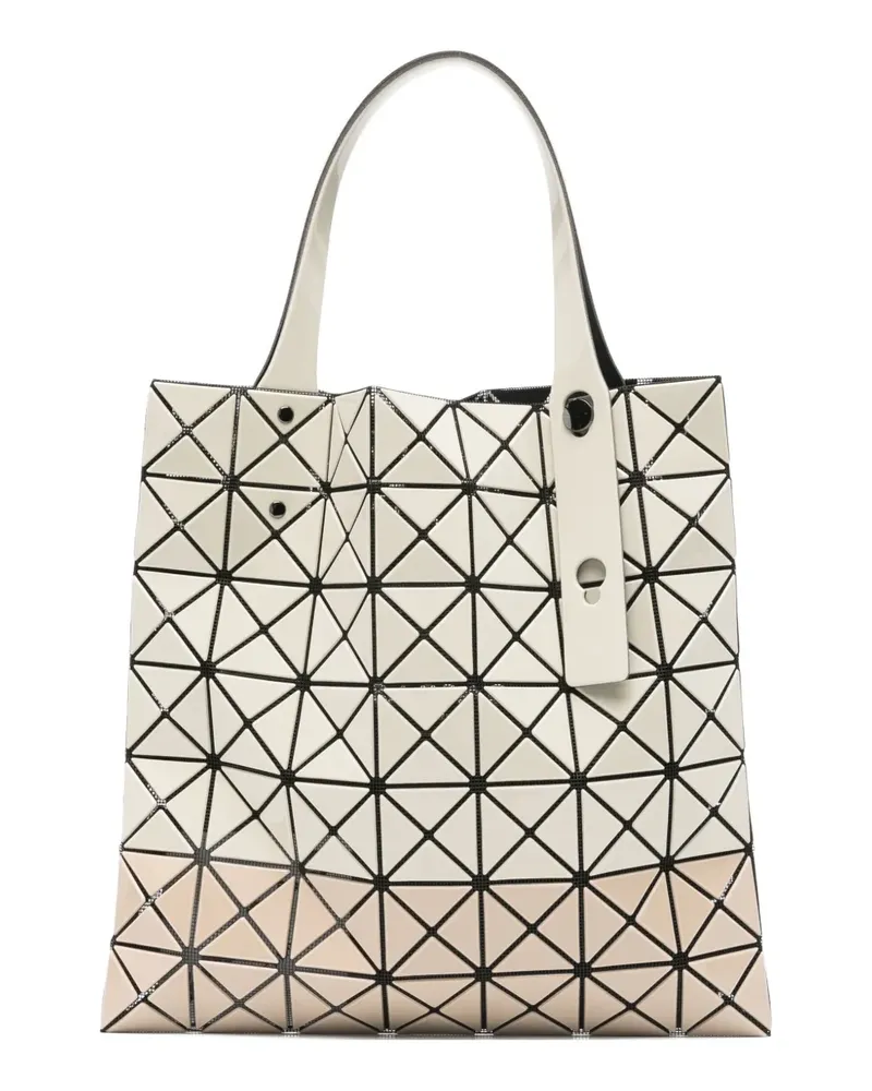 Issey Miyake Shopper mit geometrischem Print - Nude Nude