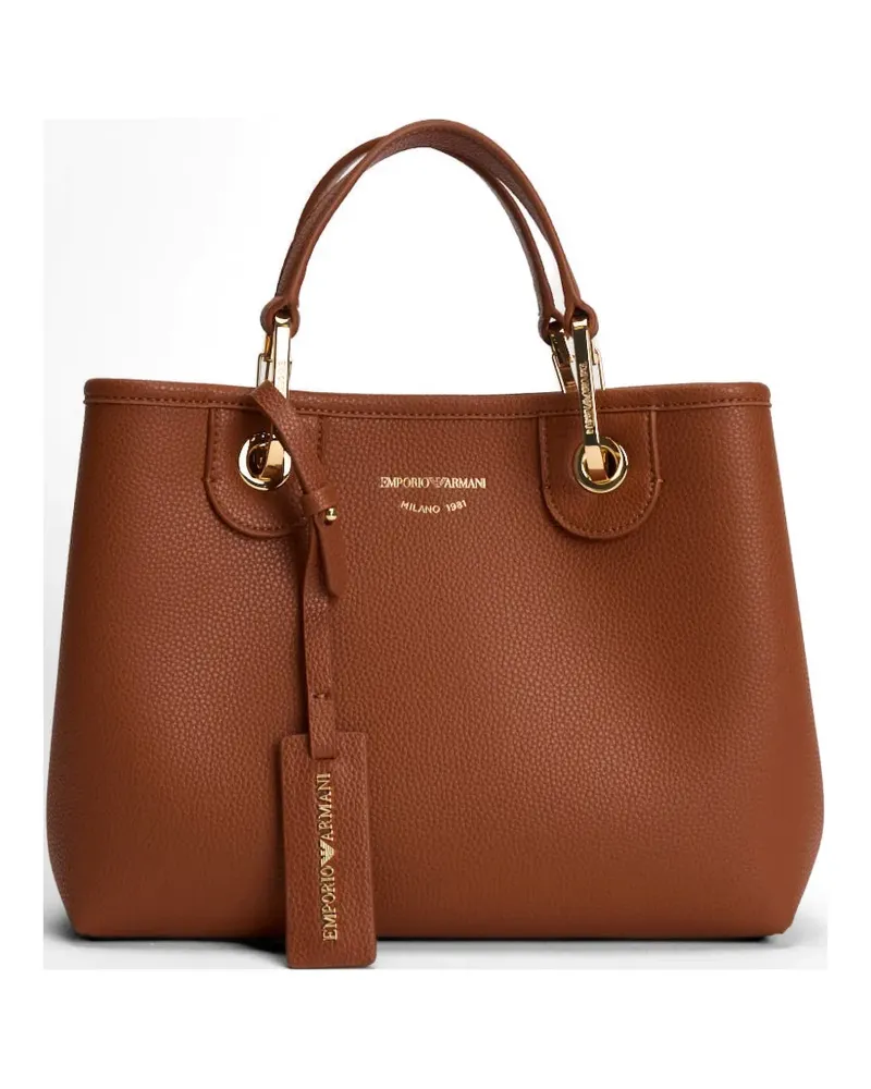 Emporio Armani MyEA tote bag - Braun Braun