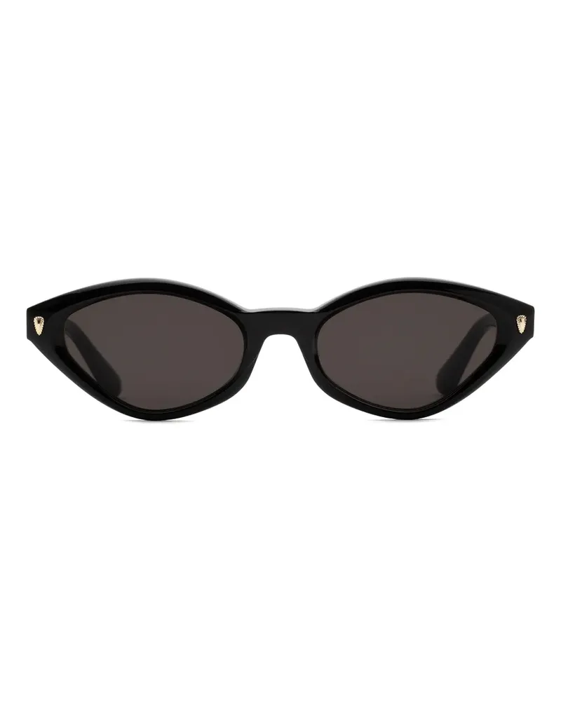RETROSUPERFUTURE Echo Sonnenbrille mit geometrischem Gestell - Schwarz Schwarz