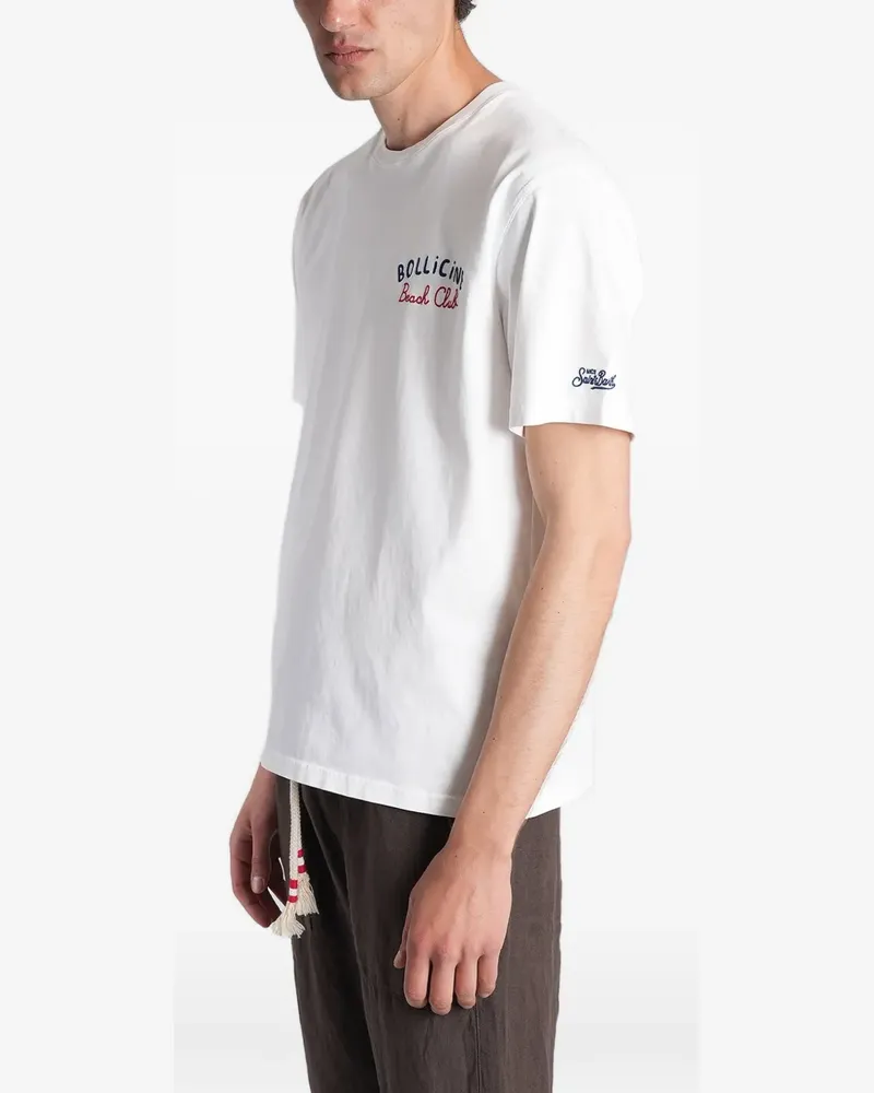 MC2 Saint Barth Bollicine Beach Club-print Portland T-shirt - Weiß Weiß