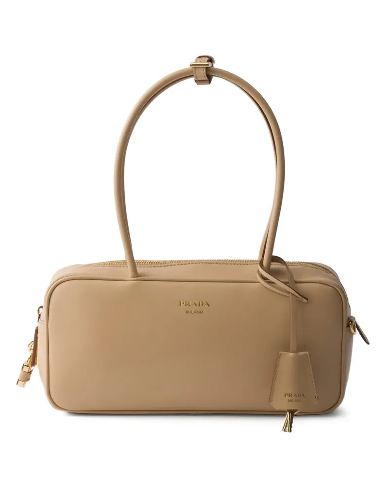 Prada Mittelgroße Handtasche - Nude Nude