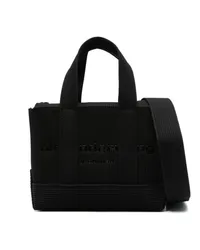 Alexander Wang Ryan Handtasche aus geripptem Strick Schwarz