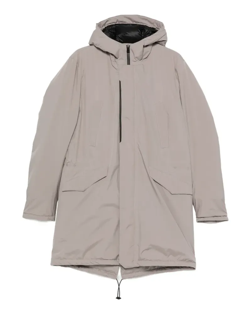 Herno hooded padded coats - Grau Grau