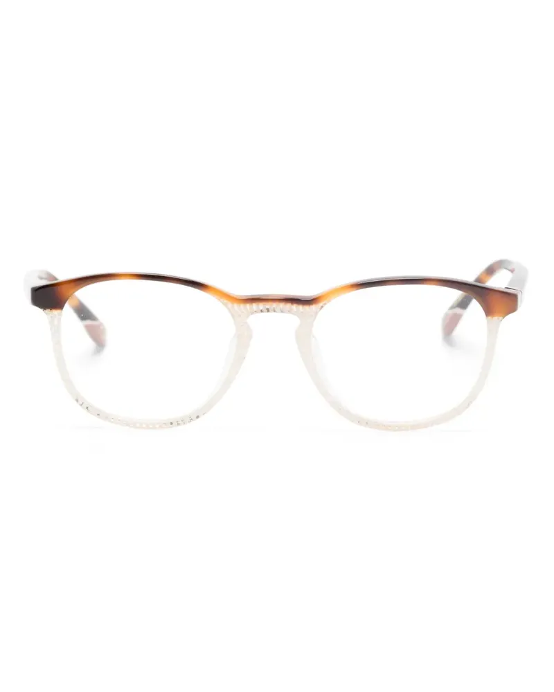 Etnia Barcelona Brille mit rundem Gestell - Braun Braun