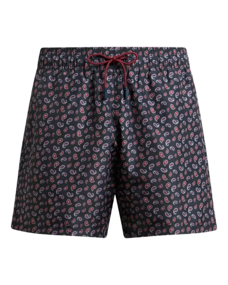 Etro paisley-print swim shorts - Blau Blau
