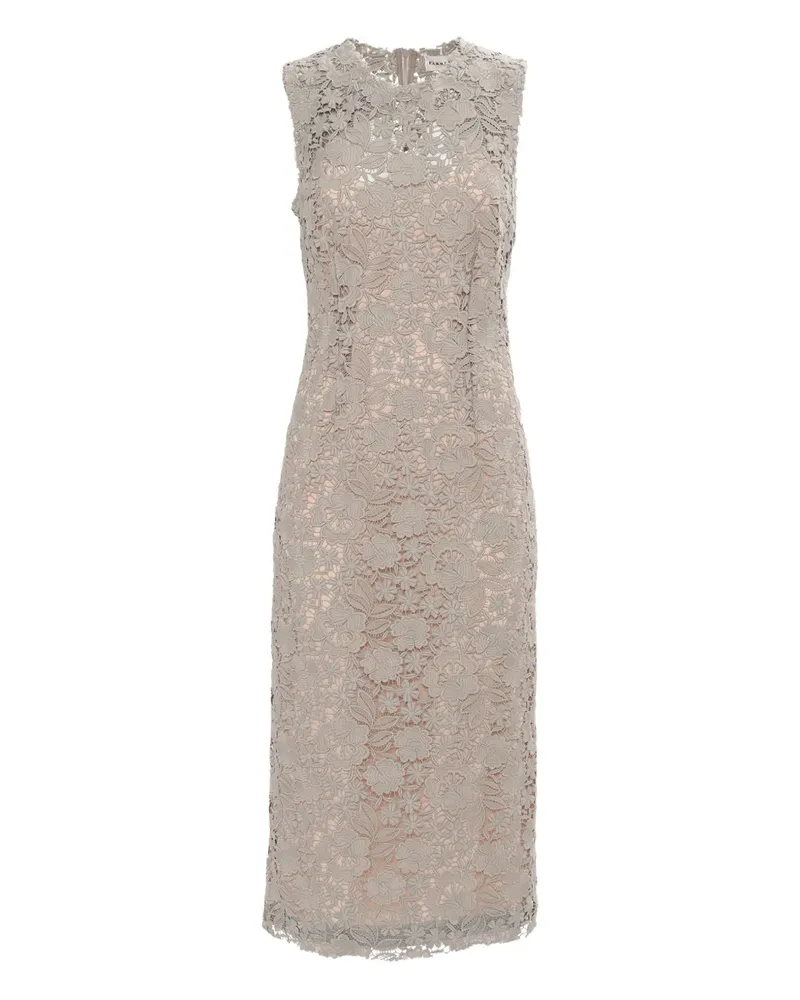 P.A.R.O.S.H. P.A.R.O H. Spitzenkleid mit Blumenmuster - Nude Nude