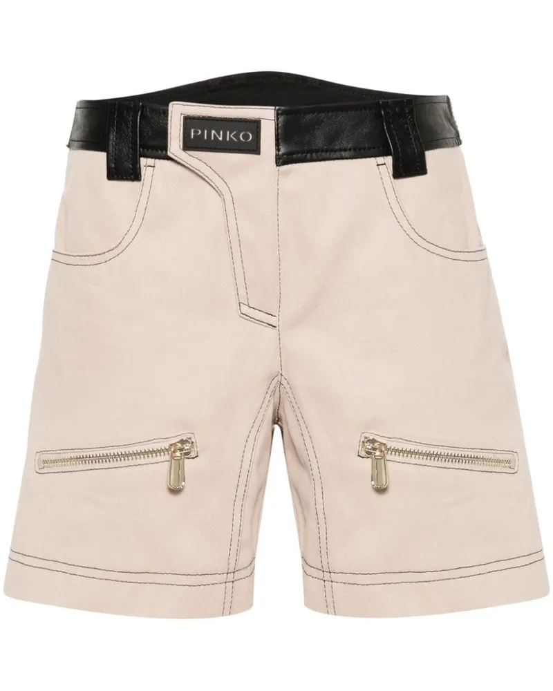 Pinko Scilla Shorts - Nude Nude
