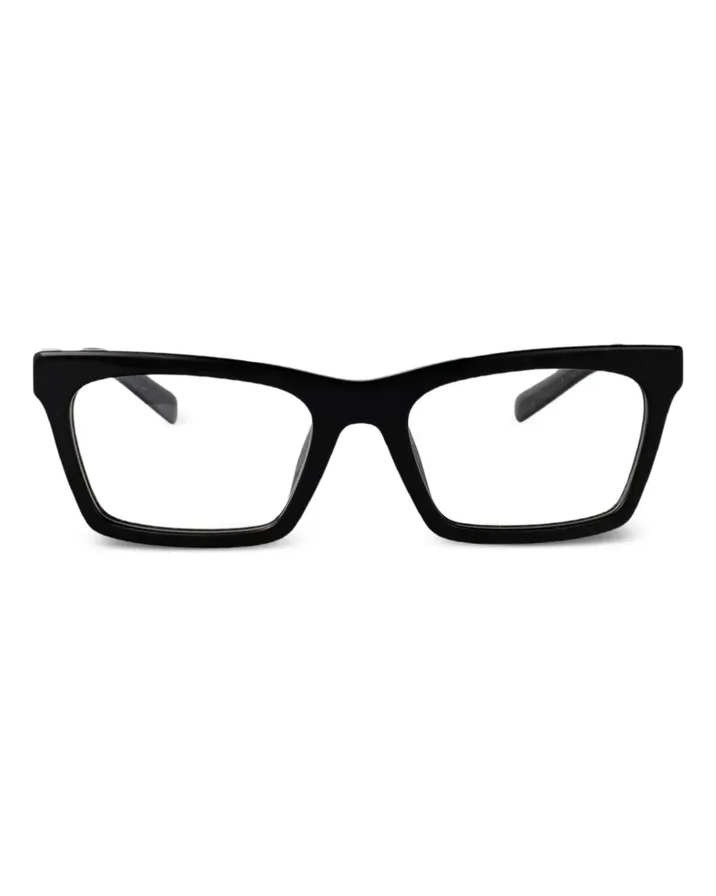 Miu Miu Brille mit eckigem Gestell - Schwarz Schwarz