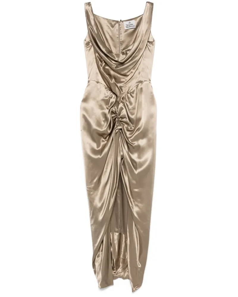 Vivienne Westwood Panther Maxikleid - Gold Gold