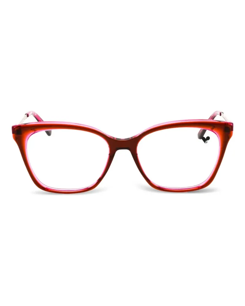 Karl Lagerfeld Brille mit Cat-Eye-Gestell - Rosa Rosa