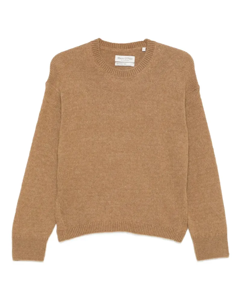 Marc O'Polo crewneck knit sweater - Braun Braun