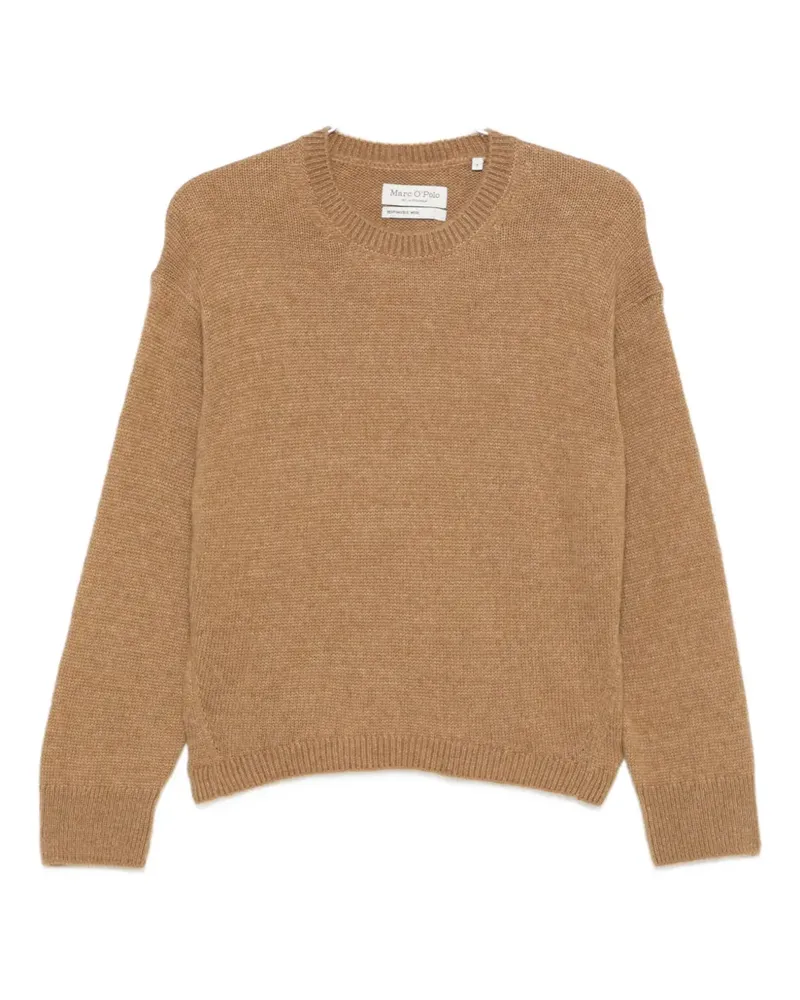 Marc O'Polo crewneck knit sweater - Braun Braun