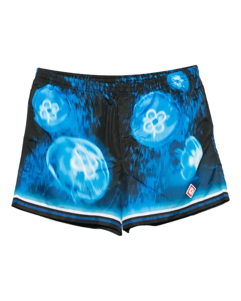 Casablanca Paris Meduse Sportive Badeshorts - Blau Blau